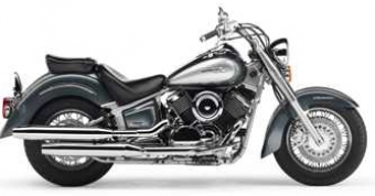 Yamaha XVS 1100 Drag Star uitlaat