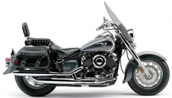 Yamaha V Star 1100 Motorcycles uitlaat