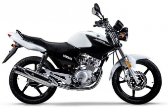 YAMAHA YBR 125 uitlaat