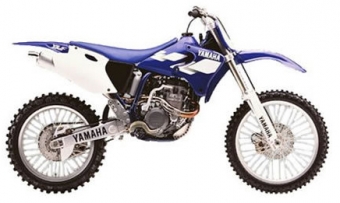 Yamaha YZ400F uitlaat