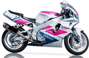 Yamaha YZF 750 R uitlaat