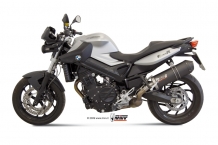 Mivv Oval Carbon Einddemper met E-keur BMW F800R 2009 >