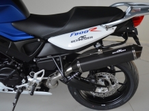 AC Schnitzer Stealth RVS Black Einddemper met EURO4 Keuring BMW F800R 2017 2019