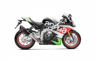 Akrapovic Slip-On Line Carbon zonder E-keur Aprilia RSV4 2017 > 2021