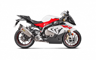 Akrapovic Slip-On Line Titanium met E-keur BMW S 1000 RR 2017 2018