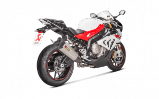 Akrapovic Slip-On Line Titanium met E-keur BMW S 1000 RR 2017 2018
