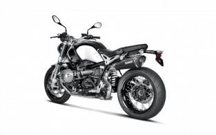 Akrapovic Slip-on Line Titanium Black met E-keur BMW R Nine T 2014-2016