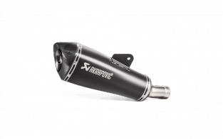 Akrapovic Slip-On Line Titanium Black Einddemper met E-keur BMW R 1200 RS 2015 > 2018