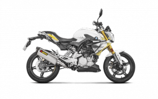 Akrapovic Racing Line RVS Compleet Systeem met E-keur BMW G 310 R 2017 2020
