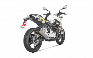 Akrapovic Racing Line RVS Compleet Systeem met E-keur BMW G 310 R 2017 2020