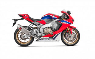 Akrapovic Racing Line Titanium Compleet Systeem Zonder E-keur Honda CBR 1000 RR  2017 2019