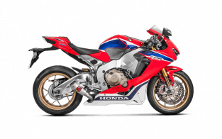 Akrapovic Slip-On Line Titanium Zonder E-keur Honda CBR 1000 RR 2017 2019