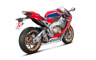 Akrapovic Slip-On Line Titanium Zonder E-keur Honda CBR 1000 RR 2017 2019