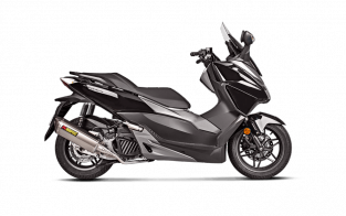 Akrapovic Racing Line RVS Compleet Uitlaatsysteem met E-keur Honda Forza 125 2017 > 2020