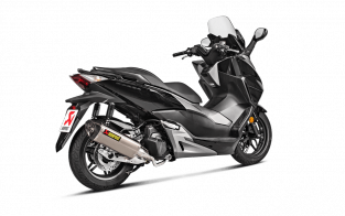 Akrapovic Racing Line RVS Compleet Uitlaatsysteem met E-keur Honda Forza 125 2017 > 2020