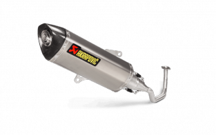 Akrapovic Racing Line RVS Compleet Uitlaatsysteem met E-keur Honda Forza 125 2017 > 2020