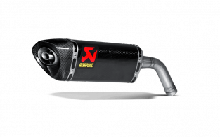 Akrapovic Slip-On Line Carbon met E-keur Honda MSX 125 / Grom 2013 2015