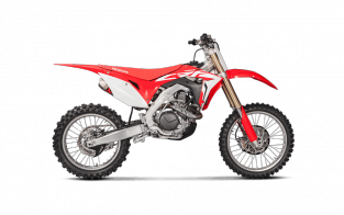 Akrapovic Slip-On Line Titanium zonder E-keur Honda CRF 450 R 2017 2019