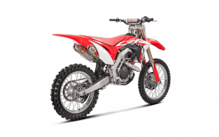 Akrapovic Slip-On Line Titanium zonder E-keur Honda CRF 450 R 2017 2019