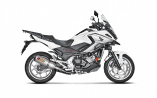 Akrapovic Slip-On Line Titanium Einddemper met E-keur Honda NC 700 S/X 2012 > 2020