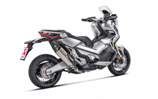 Akrapovic Slip-On Line Titanium Einddemper met E-keur Honda X-ADV 2017 > 2021