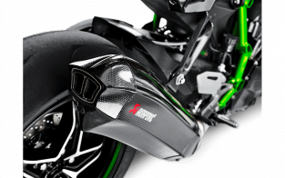Akrapovic Evolution Line Carbon Compleet Uitlaatsysteem zonder E-keur Kawasaki Ninja H2 / R 2015 2020