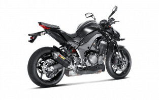 Akrapovic Slip-On Line Carbon Set met E-keur Kawasaki Z1000 2014 2016