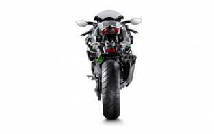 Akrapovic Slip-On Line Carbon Einddemper zonder E-keur Kawasaki Ninja H2 2015 2020