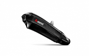 Akrapovic Slip-On Line Carbon Einddemper zonder E-keur Kawasaki Ninja H2 2015 2020