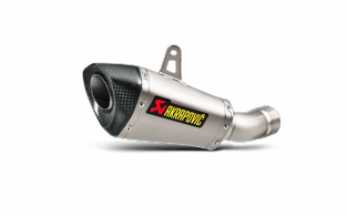Akrapovic Slip-On Line Titanium Short Einddemper zonder E-keur Kawasaki Ninja ZX-10R / RR 2016 2020