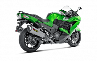 Akrapovic Racing Line Titanium Compleet Uitlaatsysteem zonder E-keur Kawasaki ZZR1400 / ZX14R 2012 2020