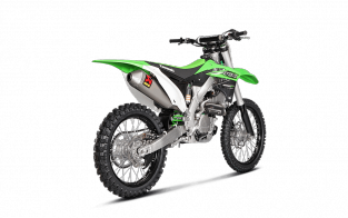 Akrapovic Evolution Line Titanium Compleet Systeem zonder E-keur Kawasaki KX 250 F 2009 2016