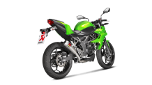 Akrapovic Slip-on Line Titanium Einddemper zonder E-keur Kawasaki Z 125 2019 2020