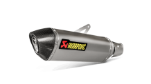 Akrapovic Slip-on Line Titanium Einddemper met E-keur Kawasaki Z 400 2019 2020