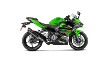 Akrapovic Slip-on Line Carbon Einddemper zonder E-keur Kawasaki Z 400 2019 2020