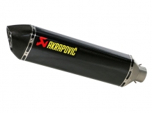 Akrapovic Slip-On Line Carbon zonder E-keur Kawasaki Z750 R 2007 2012