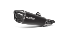 Akrapovic Slip-on Line RVS Black Einddemper met EURO4 Keuring Kymco AK550 2017 2020