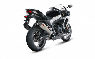 Akrapovic Evolution Line Titanium Compleet Systeem zonder E-keur Suzuki GSX-R 1000 2009 2011