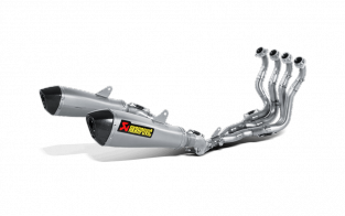 Akrapovic Evolution Line Titanium Compleet Systeem zonder E-keur Suzuki GSX-R 1000 2009 2011