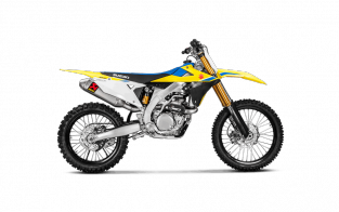 Akrapovic Evolution Line Titanium Compleet Uitlaatsysteem Suzuki RM-Z 450 2018 2021