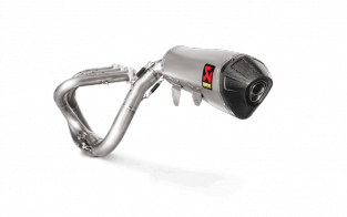 Akrapovic Evolution Line Titanium Compleet Uitlaatsysteem zonder E-keur Yamaha YXZ1000R 2016 2020
