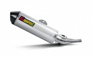 Akrapovic Slip-On Line RVS Einddemper met E-keur Yamaha X-CITY 125 2008 2016