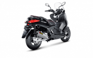Akrapovic Slip-On Line RVS Einddemper met E-keur Yamaha X-MAX 125 2008 2016