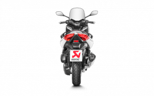 Akrapovic Slip-On Line RVS Einddemper met E-keur Yamaha X-MAX 125 2017 2020