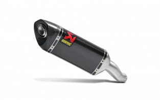 Akrapovic Slip-On Line Carbon met E-keur Yamaha YZF-R25 2014 2016