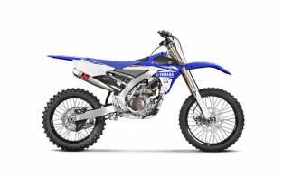 Akrapovic Slip-On Line Titanium zonder E-keur Yamaha YZ 250 F / FX 2014 2018