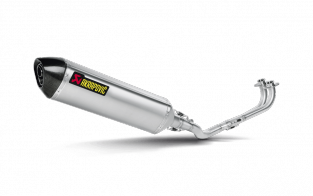 Akrapovic Racing Line Titanium Compleet Systeem zonder E-keur Yamaha TMAX 2008 2016
