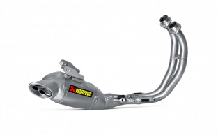 Akrapovic Racing Line Titanium Compleet Systeem met E-keur Yamaha MT-07/FZ-07 2014 2020