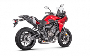 Akrapovic Racing Line Titanium Compleet Systeem met E-keur Yamaha Tracer 700 2016 2019