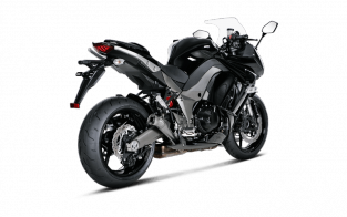 Akrapovic Slip-On Line Titanium Set zonder E-keur Kawasaki Z1000 2010 2013